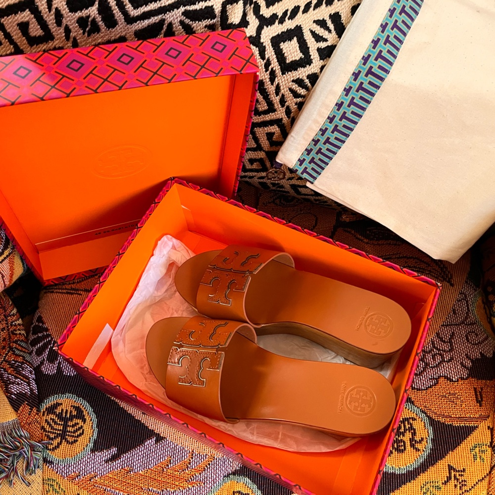 Tory Burch wedge platform sandal